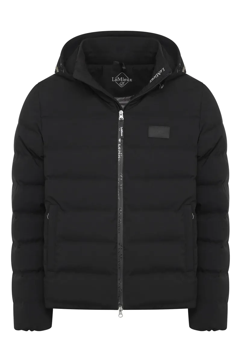 LeMieux Elite Waterproof Puffer Jacket Mens in Black